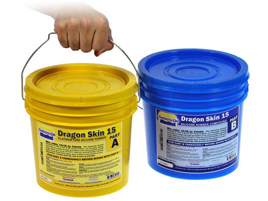 Dragon Skin 10 Fast Silicone Rubber - Trial Unit 