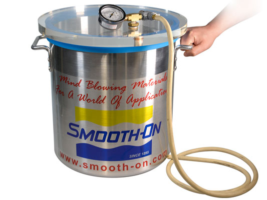 VacSolutions 1.5 Gallon Vacuum Chamber Degassing Chamber Kit to Urethanes Silicone Epoxies 