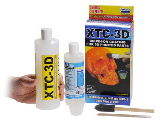 Produit de finition XTC-3D haute performance, pour impressions 3D